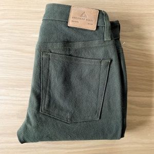 American Giant Women's Green Pants